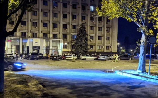 В Одессе «героя парковки» настигла мгновенная карма