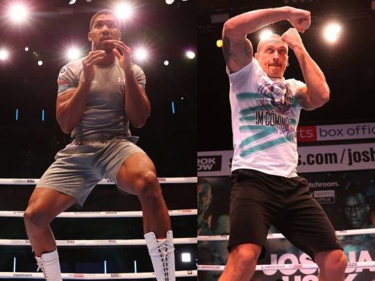 Джошуа — Усик: онлайн-трансляція бою за чемпіонські пояси WBA Super, WBO та IBF у Лондоні
