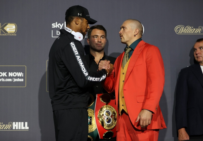 Джошуа — Усик: онлайн-трансляція бою за чемпіонські пояси WBA Super, WBO та IBF у Лондоні