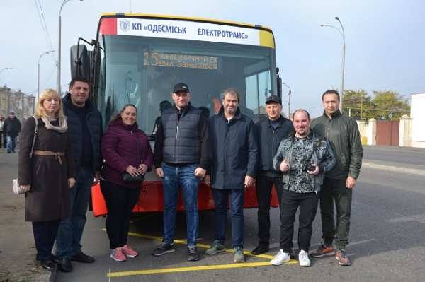 По Балковской поехали электробусы