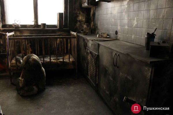 В пожарной части Одессы открыли учебную аудиторию со «сгоревшей комнатой»: как она выглядит. Фото
