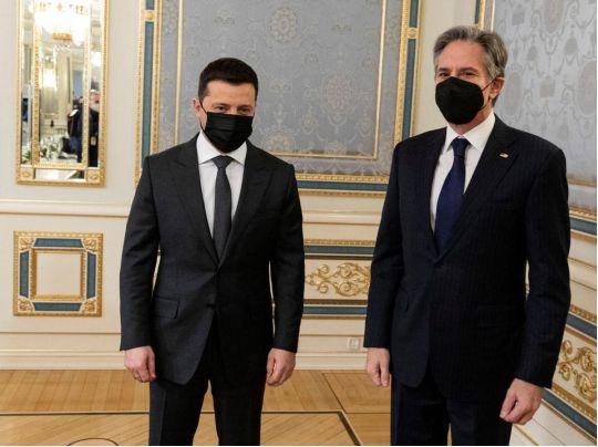 Зеленський провів зустріч з&nbsp;Блінкеном: що&nbsp;говорили про можливість нападу&nbsp;РФ на&nbsp;Україну