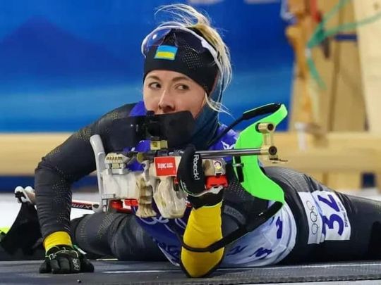 Джима з падінням на трасі фінішувала у чільній десятці у мас-старті на Олімпіаді