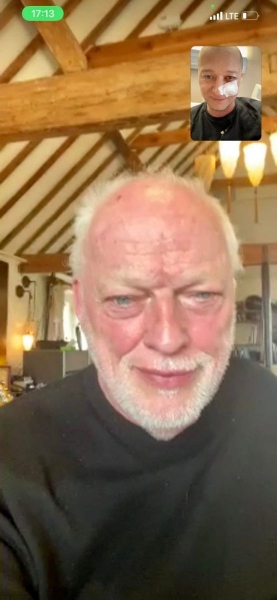 Легендарний Девід Гілмор із Pink Floyd запропонував пораненому Андрію Хливнюку попрацювати разом