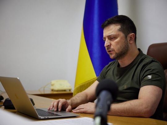 &laquo;Ми&nbsp;не&nbsp;здамося, ми&nbsp;підемо до&nbsp;кінця&raquo;: що&nbsp;сказав Зеленський британському парламенту