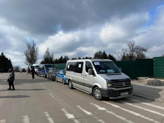 В Офісі Президента повідомили, що перші евакуйовані з Енергодару вже вирушили до Запоріжжя