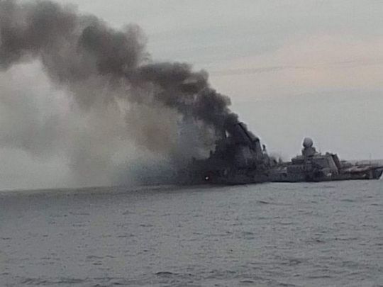 Розвідка США допомогла Україні потопити крейсер «Москва», — американські ЗМІ