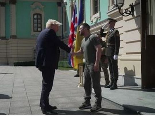 Справжній друг: Борис Джонсон раптово приїхав в&nbsp;Україну