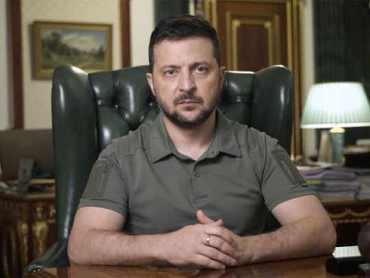 «Коли повертається український прапор, про російський фарс з якимись анексіями ніхто й не згадує», — Зеленський