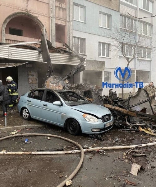 В Броварах під Київом гвинтокрил впав на дитсадок: постраждали п’ятеро людей