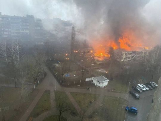 В Броварах під Київом гвинтокрил впав на дитсадок: постраждали п’ятеро людей