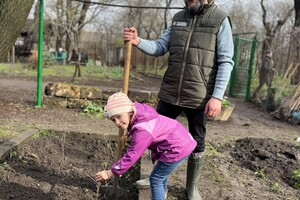 В Одессе высадили саженцы дубов Шевченко в Одессе