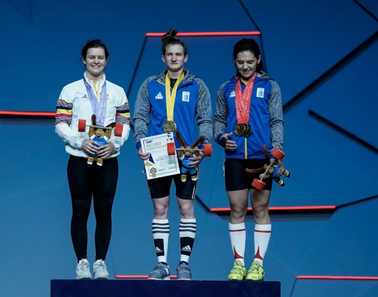 Українка Каміла Конотоп із потрійним рекордом стала дворазовою чемпіонкою Європи