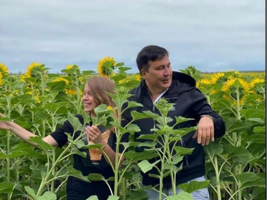 У&nbsp;заарештованого в&nbsp;Грузії Саакашвілі народилася дитина в&nbsp;Україні
