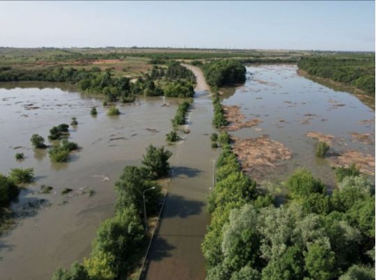 Вода прибуває: у Херсонській ОВА розповіли про ситуацію через підрив Каховської ГЕС