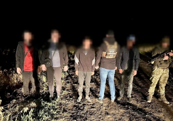 В Одесской области пограничники выстрелами задержали уклонистов