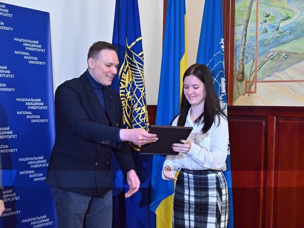 NAUDI виділила 10 стипендій для здобувачів вищої освіти НАУ: гендиректор КБ «Луч» Коростельов погодився очолити Наглядову раду НАУ (фото)