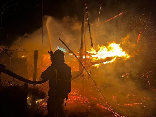 «Рятувальники» згоріли в бані: в Мелітополі патріоти влаштували окупантам «професійне свято»