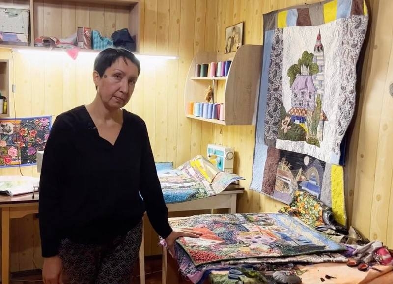 «Текстильні картини створюють особливий затишок в оселі»: майстриня Нана Баркалая про популярну у світі техніку артквілт