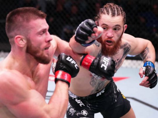 Український боєць UFC скинув за&nbsp;тиждень 15&nbsp;кг і&nbsp;побив поляка у&nbsp;Лас-Вегасі (відео)