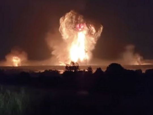 До російського Губкіна завітала «бавовна»: вражено командний пункт ворога