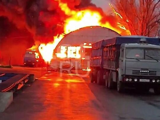 Звичайний «візит ввічливості»: до російського міста Ростов завітали «добрі БПЛА»