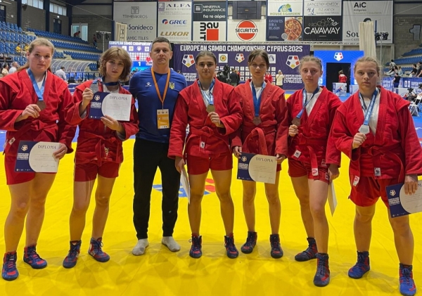 Самбо. Чемпіонаті Європи: п’ять медалей для Одещини