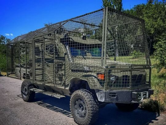 На&nbsp;передовій засвітився новий український бронеавтомобіль: у&nbsp;чому його особливість