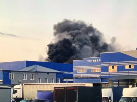 Українські безпілотники вразили оборонне підприємство у&nbsp;Чебоксарах (фото, відео)