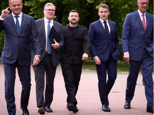 Європейські лідери зберуться разом, поки Зеленський просуває мирний план для України: про що&nbsp;говоритимуть
