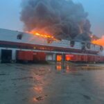 У Хмельницькому та Луцьку пожежі після нічного нальоту російських дронів (фото)